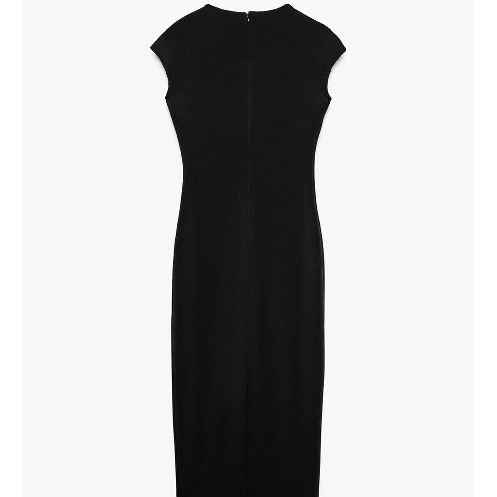 Zara Black midi Dress